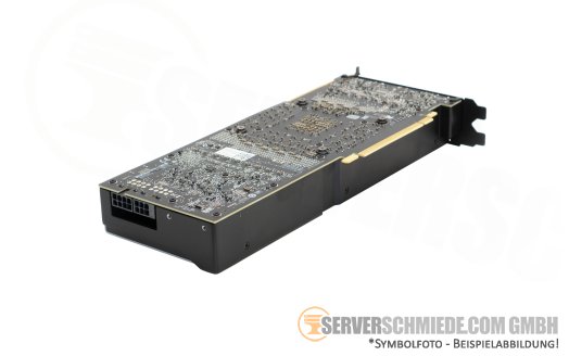 nVidia Dell Quadro RTX6000 RTX 6000 24GB GDDR6 aktiv 4x DP + 1x USB-C computing VDI AI KI Grafikkarte GPU 0DM8XC