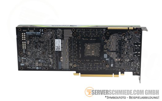 nVidia Dell Quadro RTX6000 RTX 6000 24GB GDDR6 aktiv 4x DP + 1x USB-C computing VDI AI KI Grafikkarte GPU 0DM8XC