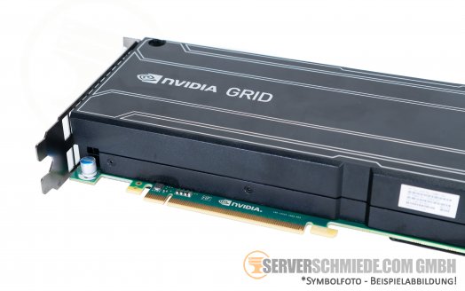 HP nVidia Grid K2 Computing VDI GPU Grafikkarte 8GB PCIe x16 Virtual Desktop vmware Horizon + Citrix support 753958-B21