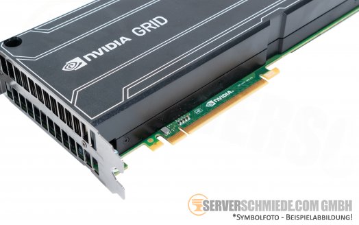 nVidia Grid K2 Computing VDI GPU Grafikkarte 8GB PCIe x16 Virtual Desktop vmware Horizon + Citrix support mit aktiv Kühlung IBM 90Y2395