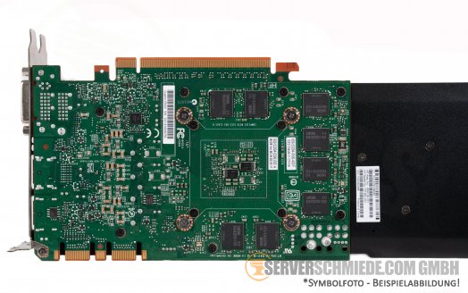 NVIDIA HP Quadro K5000 4GB GDDR5 Dual HDMI Grafikkarte PCIe x16 2x DP 2x DVI 699126-002 701980-001