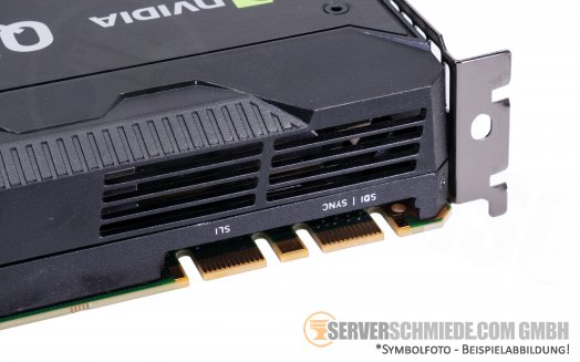 nVidia Quadro K5200 8GB GDDR5 2x DP 2x DVI Grafikkarte PCIe x16 Radial FAN rear-to-front