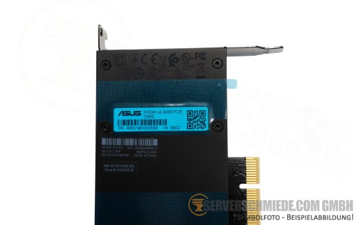 Nvidia L4 24GB Tensor KI VDI Computing Server GPU 7680 CUDA Cores PCIe Gen4 x16 Fanless 70W +NEW+