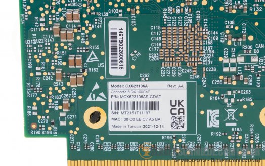 nvidia Mellanox CX623106A 2x 100Gb QSFP56 LAN Network Controller PCIe 4.0 x16 ConnectX-6-Dx