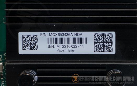 nvidia Mellanox CX653436A 2x 200Gb QSFP56 LAN Network Controller OCP 3.0 ConnectX-6 MCX653436A-HDAI +NEW+