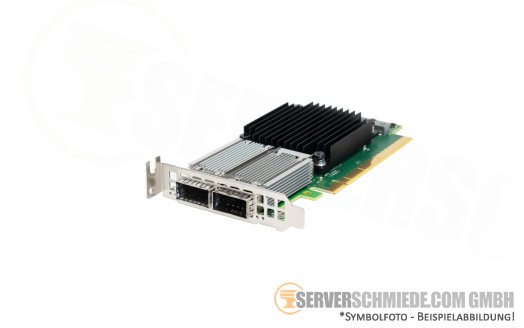 NVIDIA Mellanox MCX516A-CDAT 2x 100Gb QSFP28 LAN Network Controller PCIe 4.0 x16 ConnectX-5 VMware 8 Server 2022 Proxmox