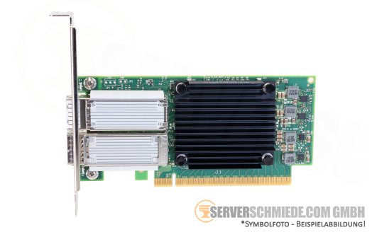 NVIDIA Mellanox MCX516A-CDAT 2x 100Gb QSFP28 LAN Network Controller PCIe 4.0 x16 ConnectX-5 VMware 8 Server 2022 Proxmox