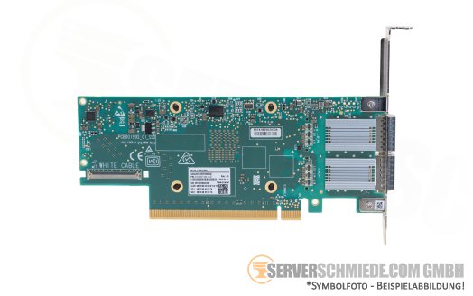 nvidia Mellanox MCX654106A 2x 100/200Gb QSFP56 LAN Network Controller PCIe 4.0 x16 ConnectX-6-Dx