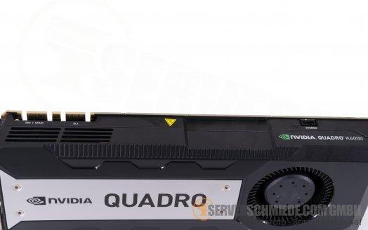Nvidia Quadro K6000 12GB GDDR5 High-End CAD VDI Workstation Grafikkarte GPU 2x DVI 2x DP