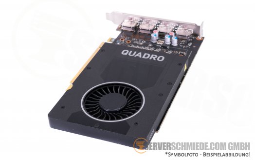 Nvidia Quadro P2000 5GB PCIe x16 CAD VDI RDP Grafikkarte 4x DP 1024 CUDA