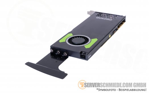 NVIDIA Quadro P4000 8GB GDDR5 High-End CAD VDI Grafikkarte GPU 4x DP