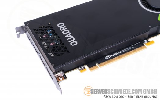 NVIDIA Quadro P4000 8GB GDDR5 High-End CAD VDI Grafikkarte GPU 4x DP