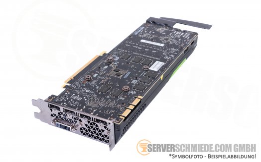 NVIDIA Quadro P5000 16GB GDDR5 High-End CAD VDI Grafikkarte GPU 1x DVI 4x DP