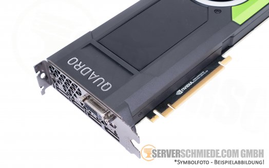 NVIDIA Quadro P5000 16GB GDDR5 High-End CAD VDI Grafikkarte GPU 1x DVI 4x DP