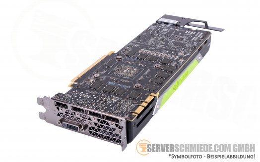 NVIDIA Quadro P6000 24GB GDDR5 High-End CAD VDI Grafikkarte GPU 1x DVI 4x DP