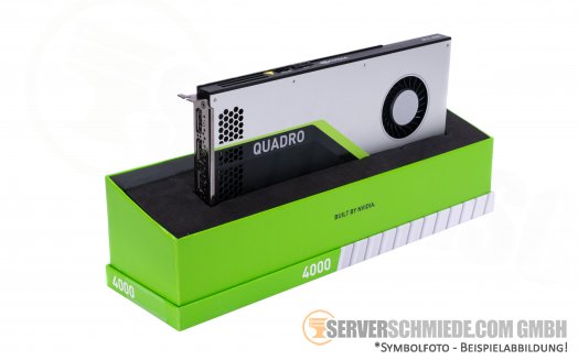 nVidia Quadro RTX 4000 RTX4000 8GB GDDR6 High-End CAD Server Workstation Grafikkarte GPU 3x Display Port , 1x USB-C +NEW+