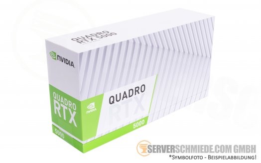 nVidia Quadro RTX 5000 RTX5000 16GB GDDR6 VDI Server CAD Workstation Grafikkarte GPU 1x USB-C 4x Display Port