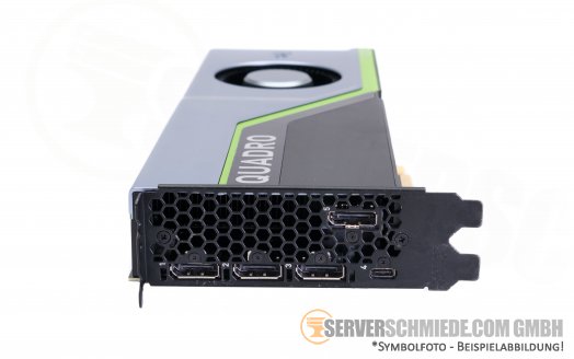 nVidia Quadro RTX 5000 RTX5000 16GB GDDR6 VDI Server CAD Workstation Grafikkarte GPU 1x USB-C 4x Display Port