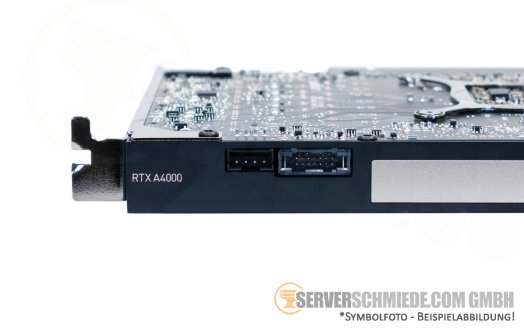 Nvidia RTX A4000 16GB GDDR6 PCIe 4.0 x16 High-End CAD Server Workstation Grafikkarte GPU 4x DisplayPort +NEW+