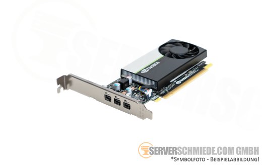 Nvidia Quadro T400 4GB PCIe x16 CAD VDI low profile Graphics Card 3x miniDP Display Port Grafikkarte +NEW+