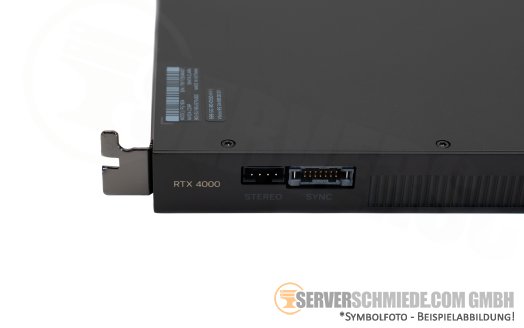 NVIDIA RTX 4000 Ada 20GB GDDR6 High-End CAD Workstation VDI Computing Grafikkarte GPU 4x DisplayPort RTX4000 Ada +NEW+