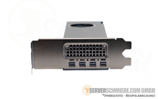 NVIDIA RTX 4000 Ada SFF 20GB GDDR6 High-End CAD Workstation VDI Computing Grafikkarte GPU 4x MiniDP RTX4000 Ada 70W +NEW+