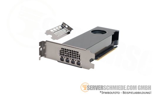 NVIDIA RTX 4000 Ada SFF 20GB GDDR6 High-End CAD Workstation VDI Computing Grafikkarte GPU 4x MiniDP RTX4000 Ada +NEW+