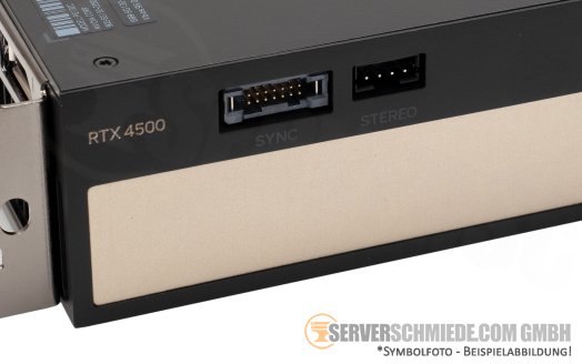Nvidia RTX 4500 Ada 24GB GDDR6 High-End CAD Server Workstation Grafikkarte GPU PCIe 4.0 x16  4x DisplayPort 1.4a +NEW+