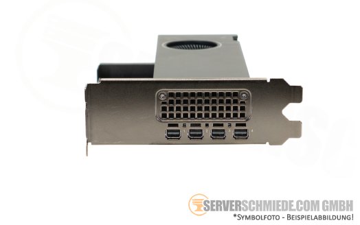 nVidia RTX A2000 6GB GDDR6 AI KI Server CAD Workstation Grafikkarte GPU 4x mDP port