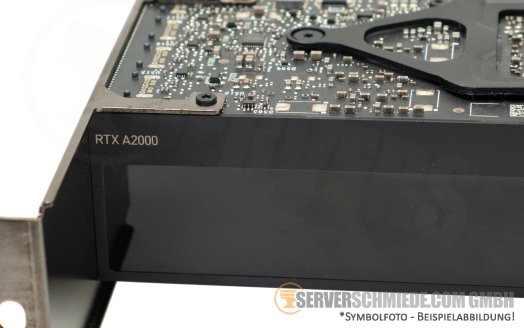 nVidia RTX A2000 6GB GDDR6 AI KI Server CAD Workstation Grafikkarte GPU 4x mDP port