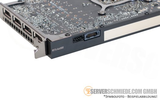 Nvidia RTX A4000 16GB GDDR6 PCIe 4.0 x16 High-End CAD Server Workstation Grafikkarte GPU 4x DisplayPort