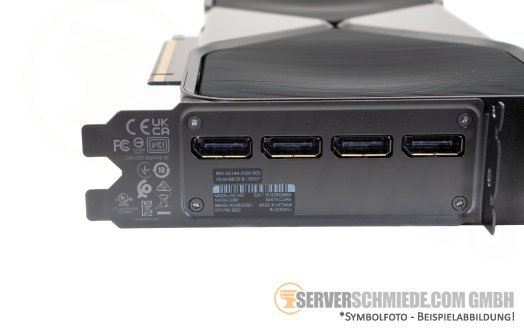 Nvidia RTX Pro 6000 Blackwell 96GB GDDR7 PCIe x16 5.0 High-End CAD Server Workstation Grafikkarte GPU Blackwell 600W +NEW+ RTX6000