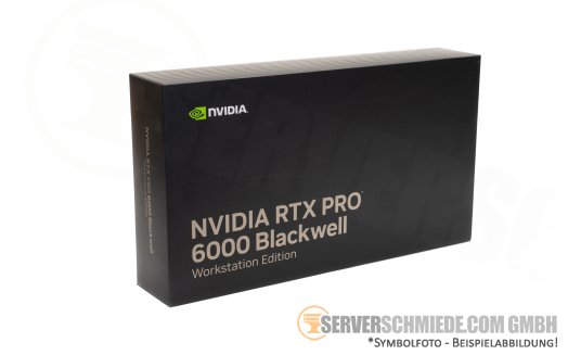 Nvidia RTX Pro 6000 Blackwell 96GB GDDR7 PCIe x16 5.0 High-End CAD Server Workstation Grafikkarte GPU Blackwell 600W +NEW+ RTX6000