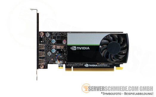Nvidia T400 4GB GDDR6 Grafikkarte GPU 3x MiniDP PCIe 3.0 x16 +NEW+