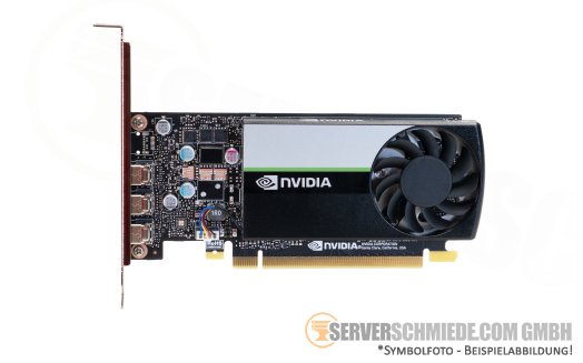 Nvidia T400 4GB GDDR6 Grafikkarte GPU 3x MiniDP PCIe 3.0 x16 +NEW+
