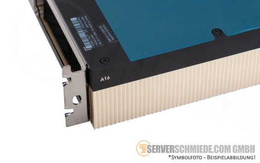 nVidia Tesla A16 64GB Ampere Server VDI KI GPU PCIe x16 4.0 250W 5120 CUDA Fanless +NEW+