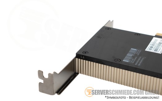 Nvidia Tesla L4 24GB Tensor KI VDI Computing Server GPU 7680 CUDA Cores PCIe Gen4 x16 Fanless 70W