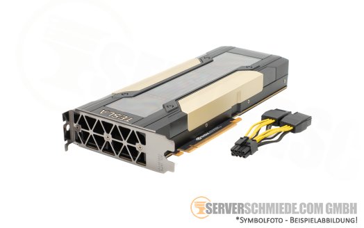 Nvidia Tesla V100 16GB GPU Computing Accelerator AI KI LLM Original HBM2 PCIe x16