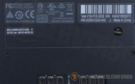 Nvidia Tesla V100 32GB GPU Computing Accelerator AI KI LLM Original HBM2 PCIe x16 699-2G500-0202-400