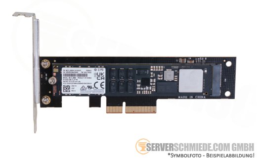 NVMe 1x M.2 PCIe x4 Controller incl. 1x 960GB Enterprise Performance NVMe OS Installation VMware WinServer Linux Ceph - LP