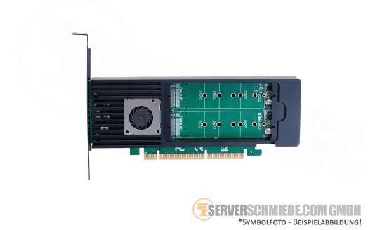 NVMe Bifurcation Switch 4x M.2 x4 PCIe 3.0 x16 Controller 2230 - 2280 +NEW+