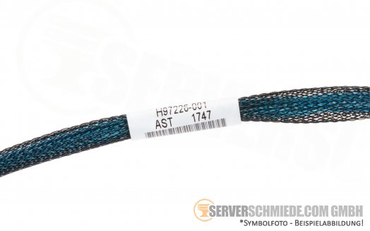 OcuLink Cable Intel H97226-001 1x gerade SFF-8611 1x  winkel SFF-8611 80 cm