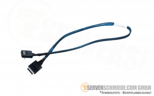 OcuLink Cable Intel J31780-001 1x gerade SFF-8611 1x  winkel SFF-8611 50 cm