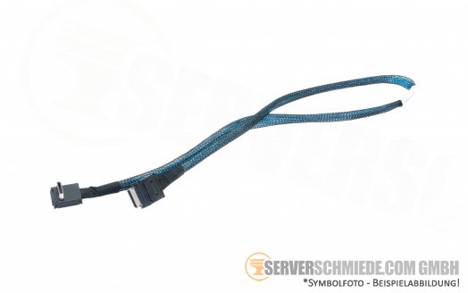 OcuLink Cable Intel J31781-001 1x gerade SFF-8611 1x  winkel SFF-8611 55 cm