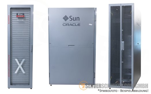 Oracle Exadata X8-2 19" 42U HE Server Rack Schrank 1200mm Tiefe 600 x 600 inkl. Frontt&uuml;r R&uuml;ckt&uuml;r und Seitenverkleidungen