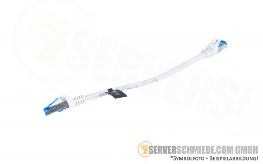 LogiLink Patch Cable Cat.6A S/FTP grey 0,25m, PrimeLine