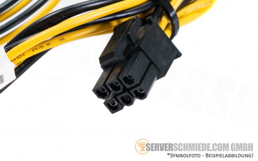 Powerkabel 1x6pin 1x4pin -- 1x6pin+2pin G19128-004 power cable