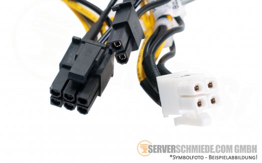 Powerkabel 1x6pin 1x4pin -- 1x6pin+2pin G19128-004 power cable