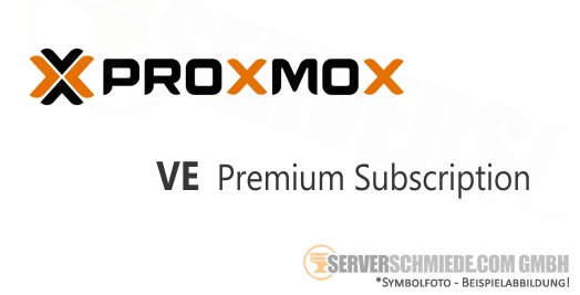 Proxmox VE Premium Subscription 1x CPU Socket per 1 year unlimited tickets 2h response time