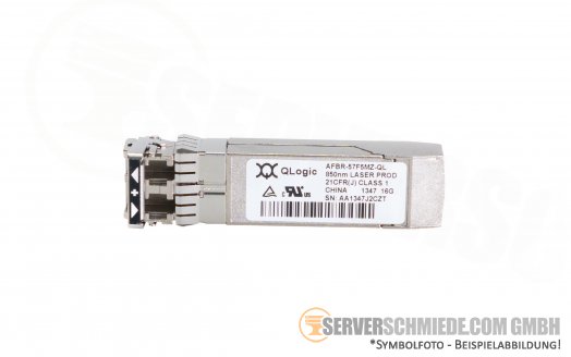 Qlogic 16G FC FibreChannel SR 850nm SFP+ Transceiver  AFBR-57F5MZ-QL
